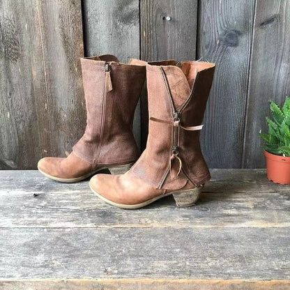 Adrienne | Bottes Western en Cuir