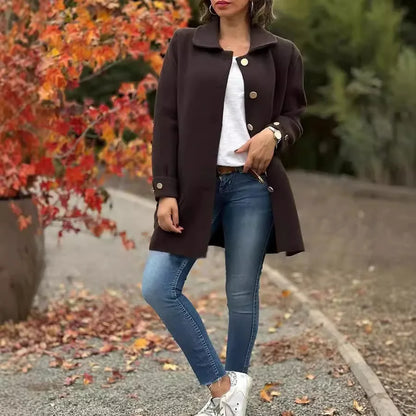 Ysolde | Veste Longue Décontractée