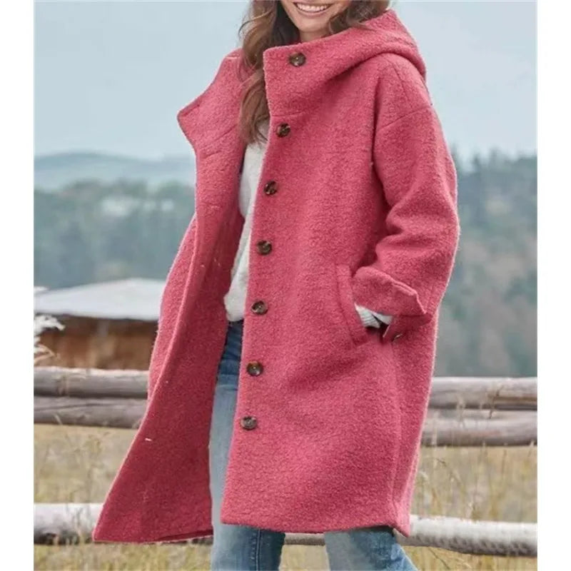 Roxelane | Manteau Long à Capuche