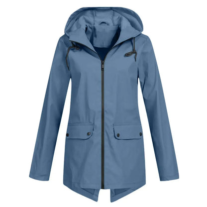 Joëlle | Imperméable Coupe-Vent à Capuche