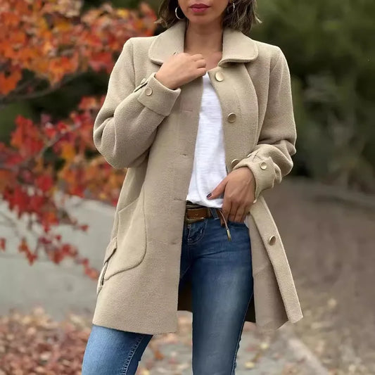 Ysolde | Veste Longue Décontractée