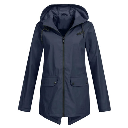 Joëlle | Imperméable Coupe-Vent à Capuche