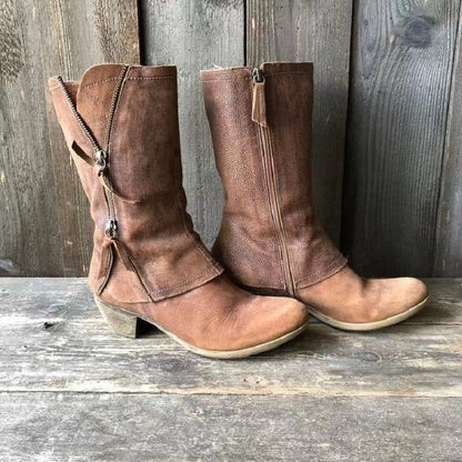 Adrienne | Bottes Western en Cuir