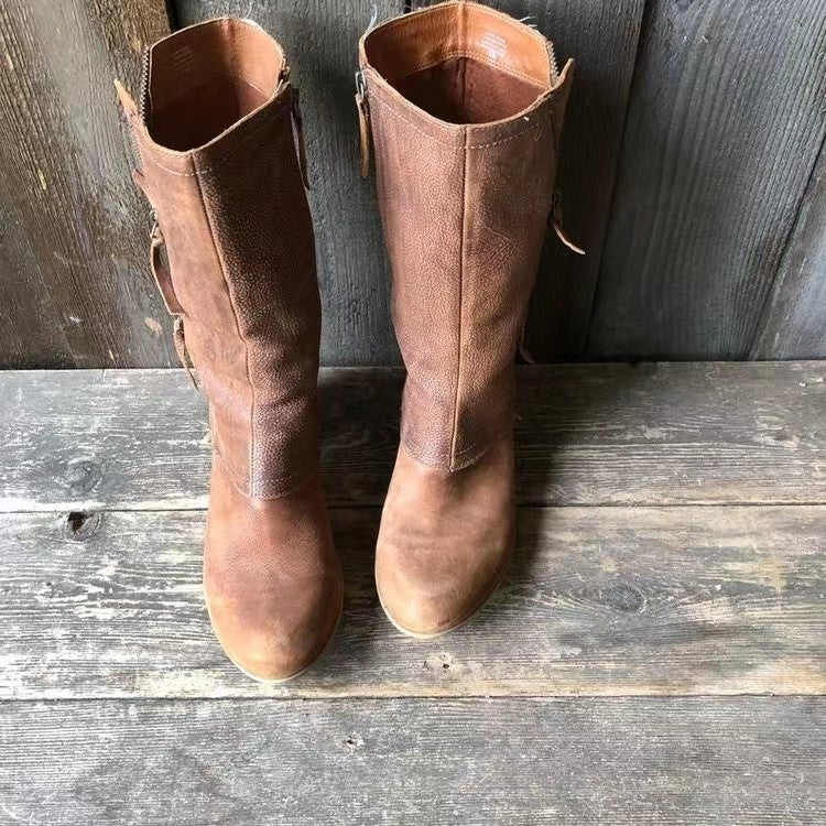 Adrienne | Bottes Western en Cuir