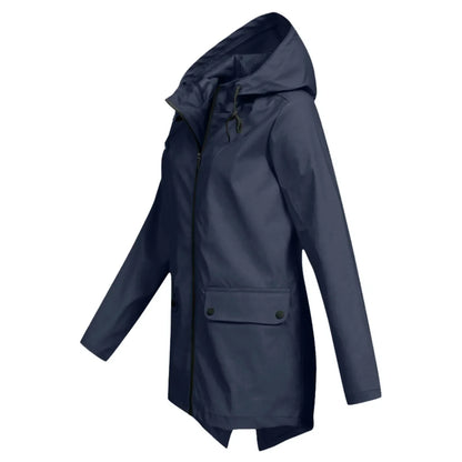 Joëlle | Imperméable Coupe-Vent à Capuche