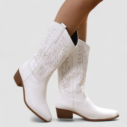 Cyrène | Bottes western brodées