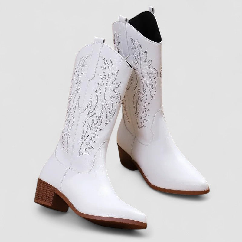 Cyrène | Bottes western brodées