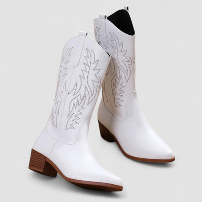 Cyrène | Bottes western brodées
