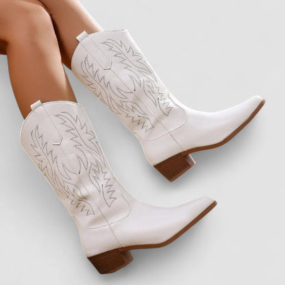 Cyrène | Bottes western brodées