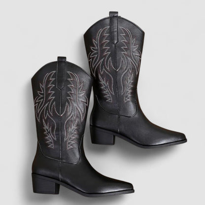 Cyrène | Bottes western brodées