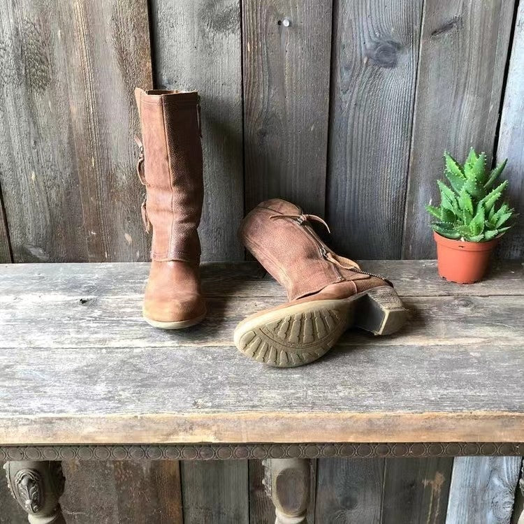 Adrienne | Bottes Western en Cuir