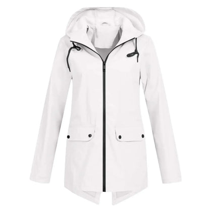 Joëlle | Imperméable Coupe-Vent à Capuche