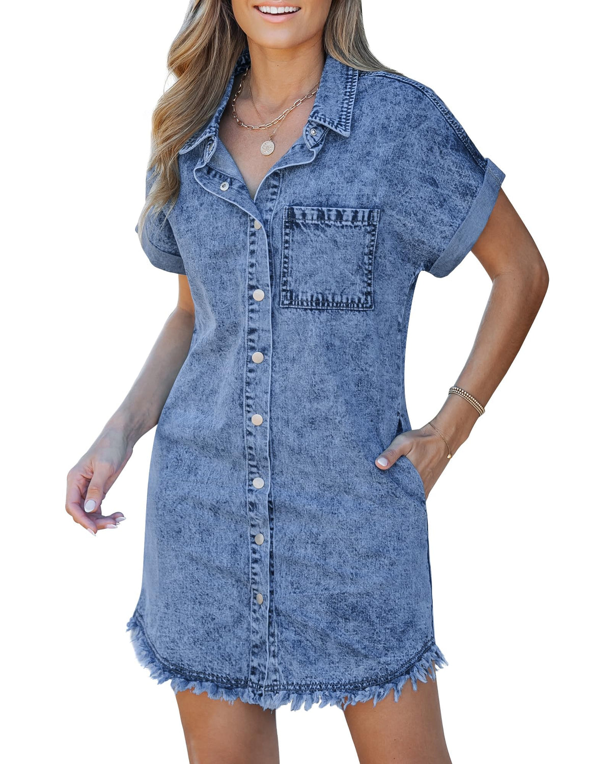 Robe Chemise Isabelle en Jean