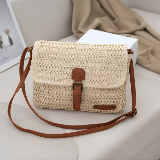 Sac Bandoulière Tissé Emily