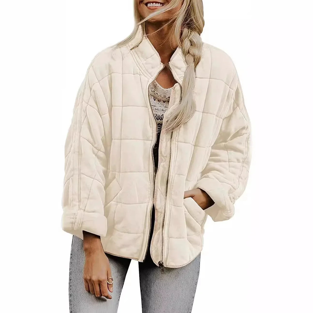 Fanchon | Veste Matelassée à Col Montant