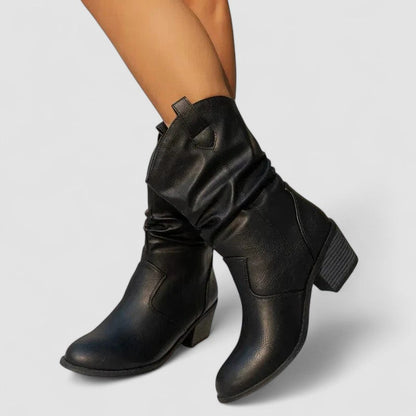 Herminie | Bottines à talons souples