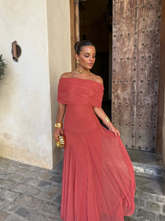Marine | Robe Longue Tolède