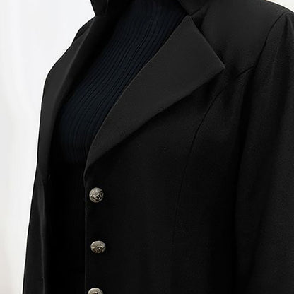 Ottoline | Manteau Cintré à Col Cranté