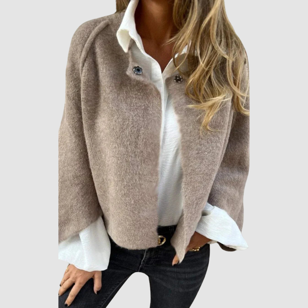 Nelly | Manteau de Printemps Doux Haut de Gamme