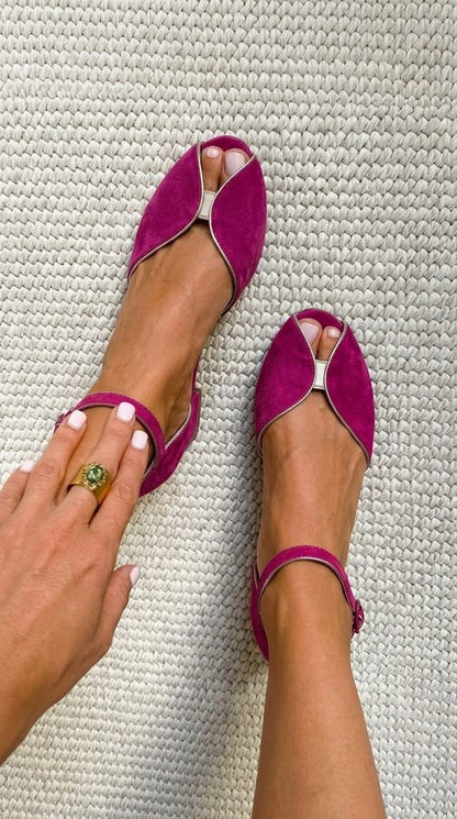 Olivia | Sandales Vert Sauge