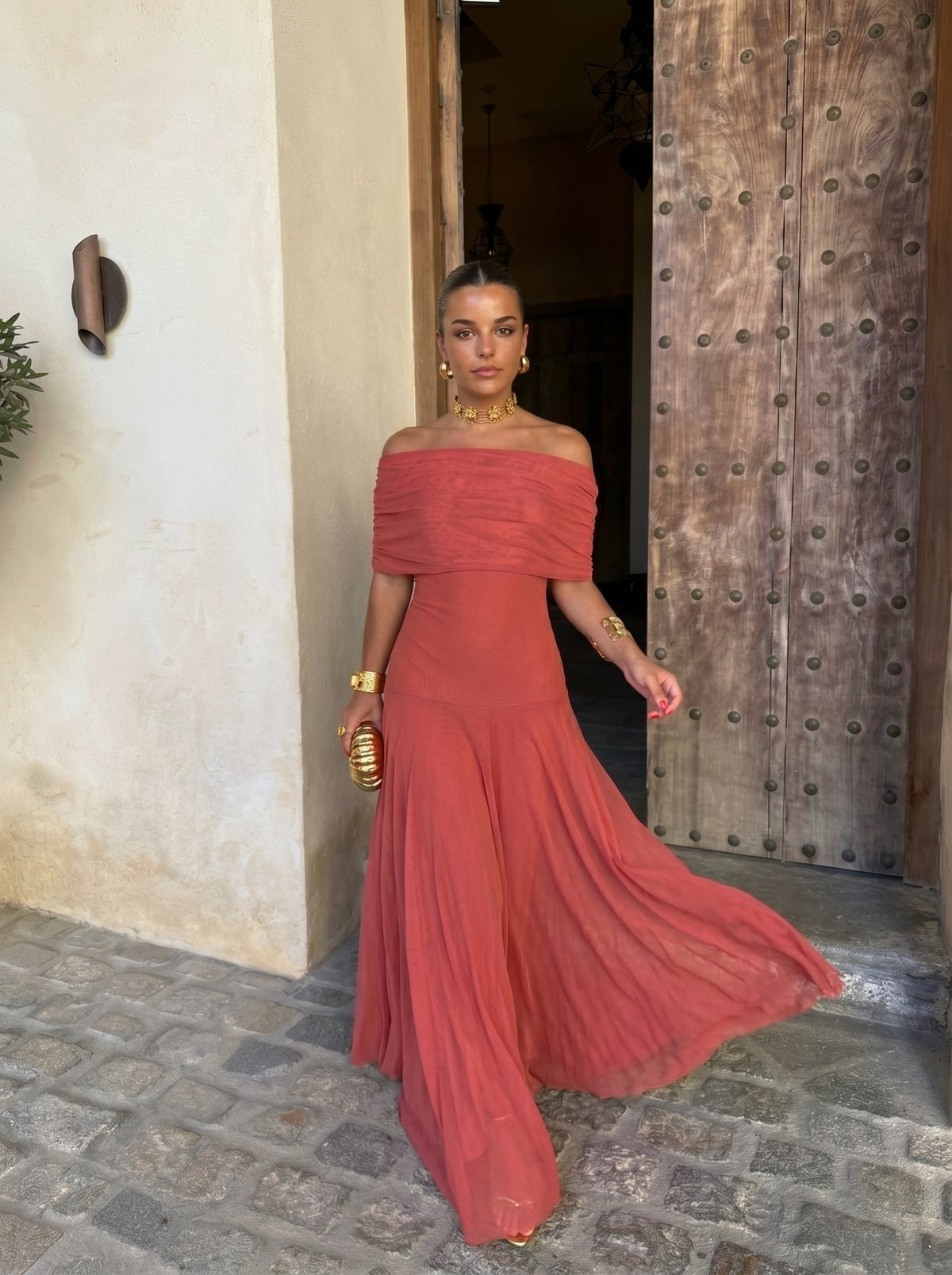 Marine | Robe Longue Tolède