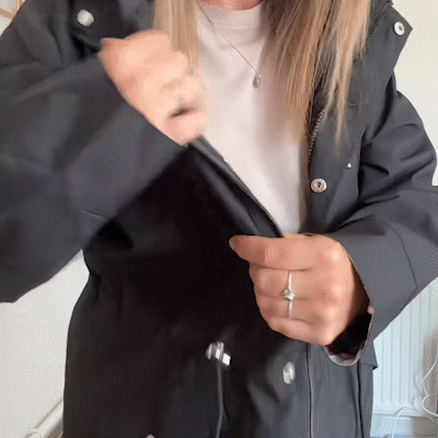 Caroline | Imperméable 3 en 1 à Capuche Amovible