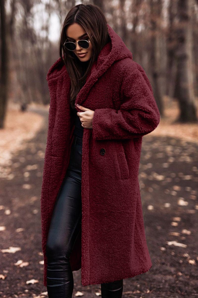 Nolwenn | Veste d'Hiver Élégante Peluche