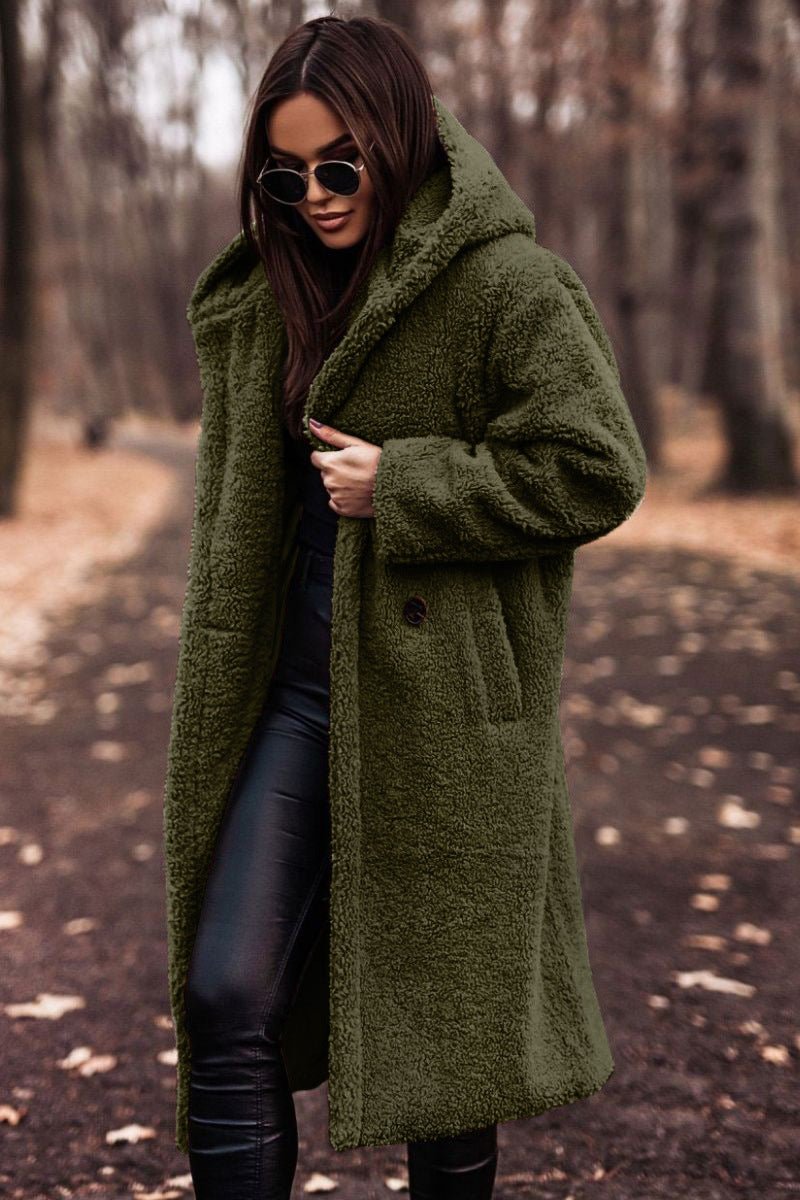 Nolwenn | Veste d'Hiver Élégante Peluche