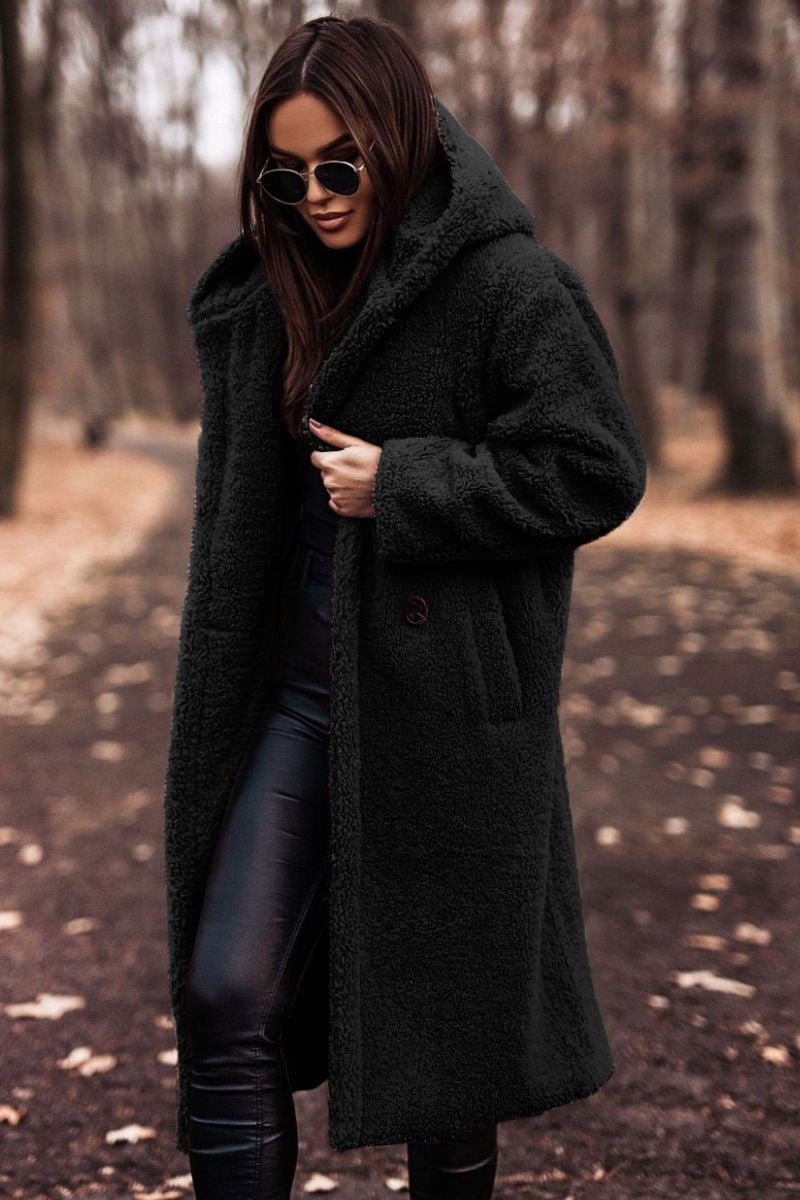 Nolwenn | Veste d'Hiver Élégante Peluche