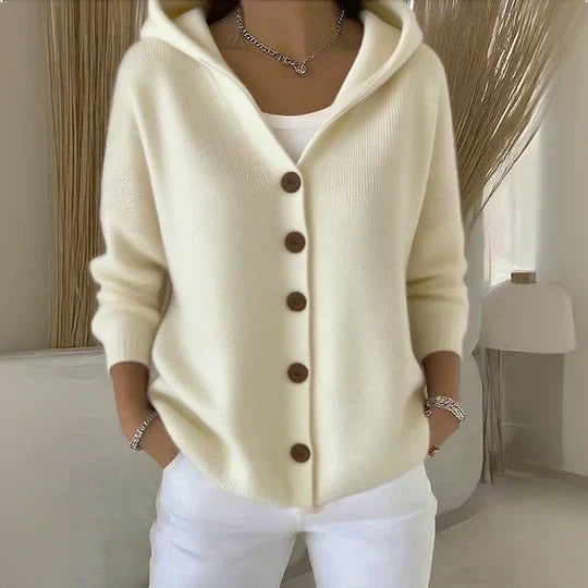 Rosalie | Veste en Maille à Capuche