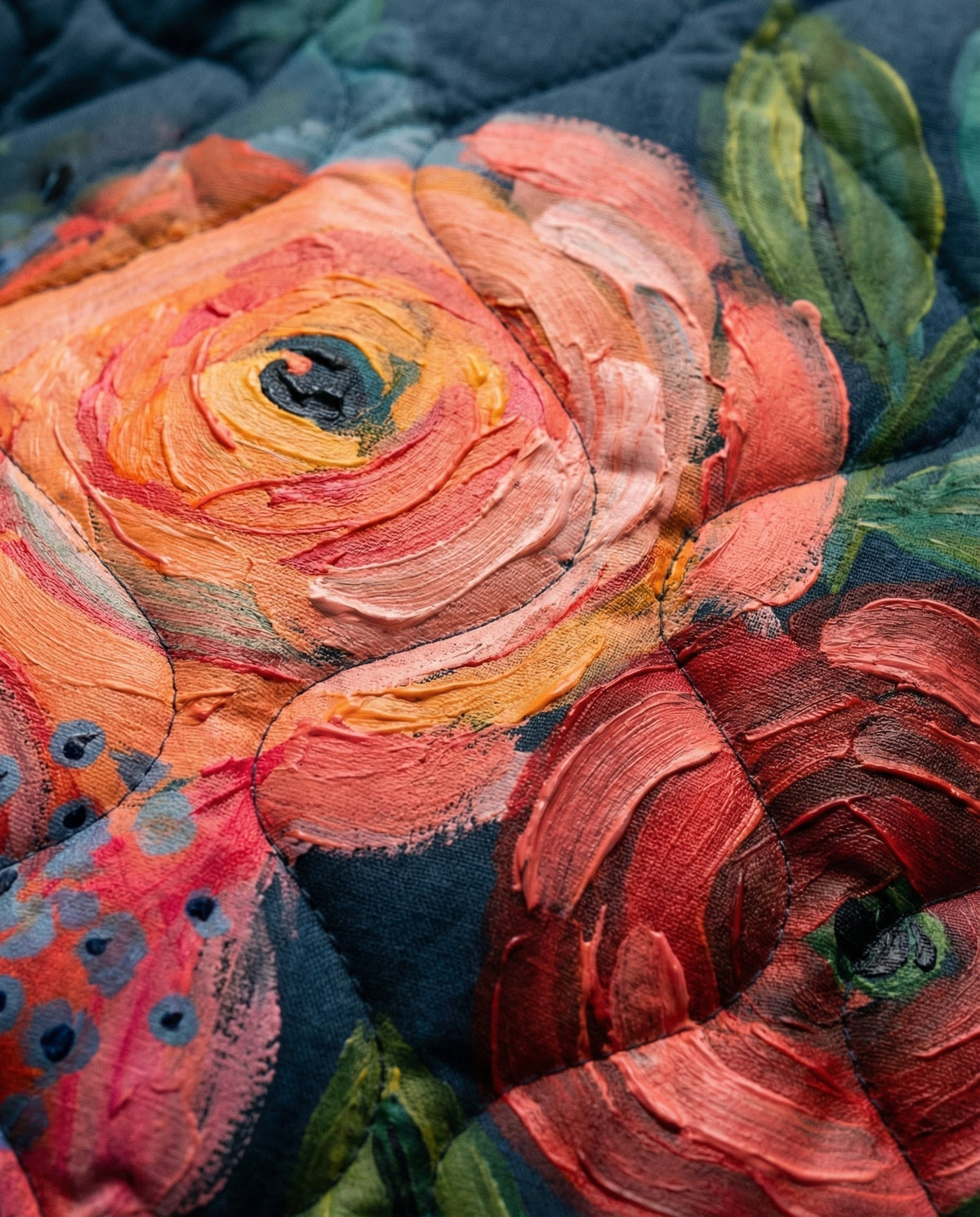 Amarande | Veste Matelassée Imprimé Floral Vintage
