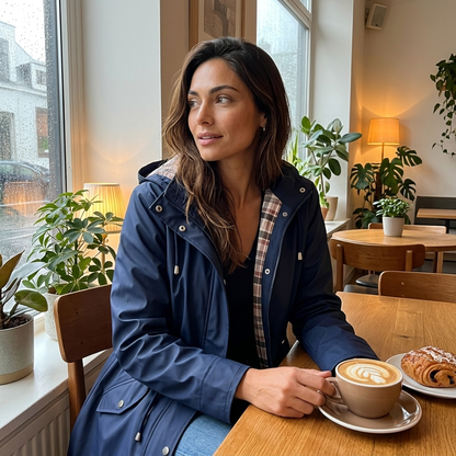 Caroline | Imperméable 3 en 1 à Capuche Amovible