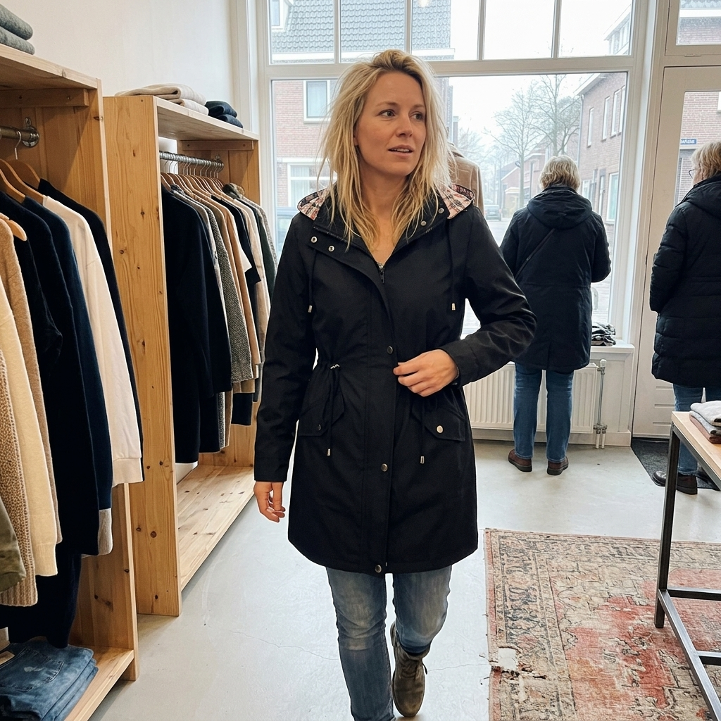 Caroline | Imperméable 3 en 1 à Capuche Amovible