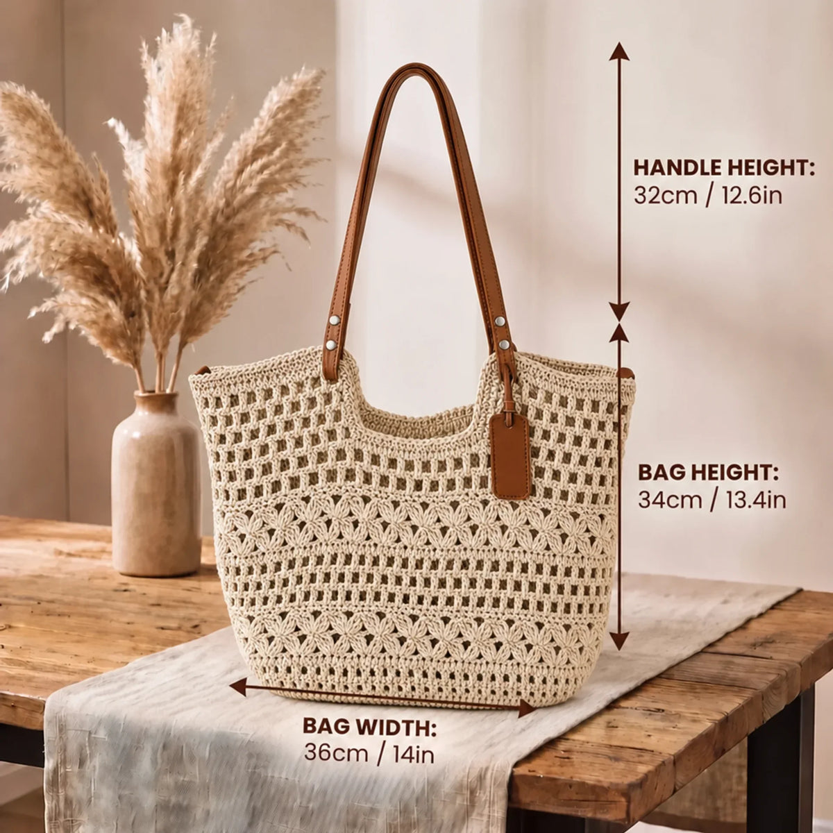 Clare Coastal | Cabas Tissé Main