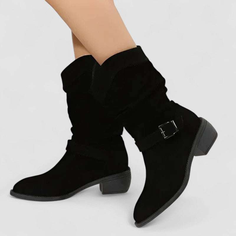 Yseline | Bottes western à tige souple