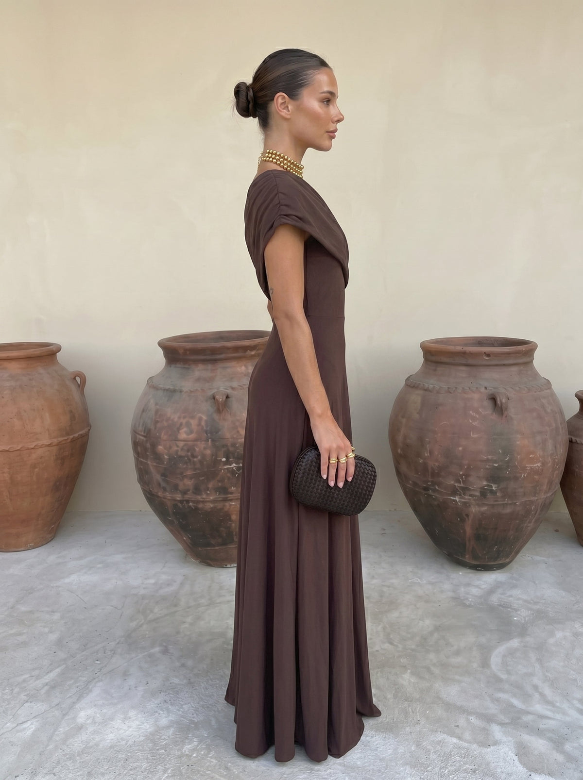 Marine | Robe Longue Tolède