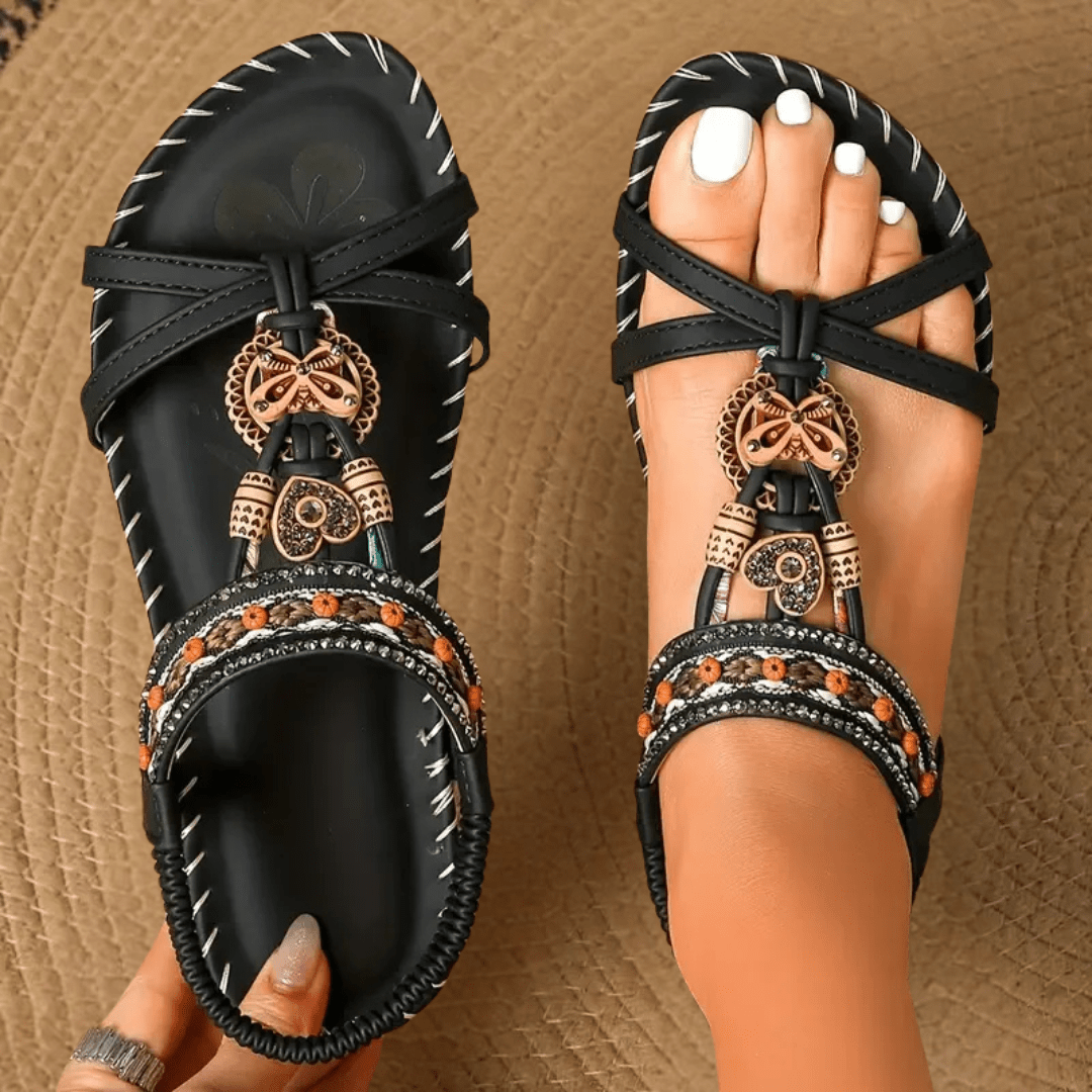 Simone | Sandales Confortables Style Ibiza