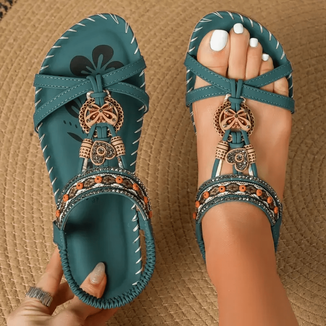 Simone | Sandales Confortables Style Ibiza