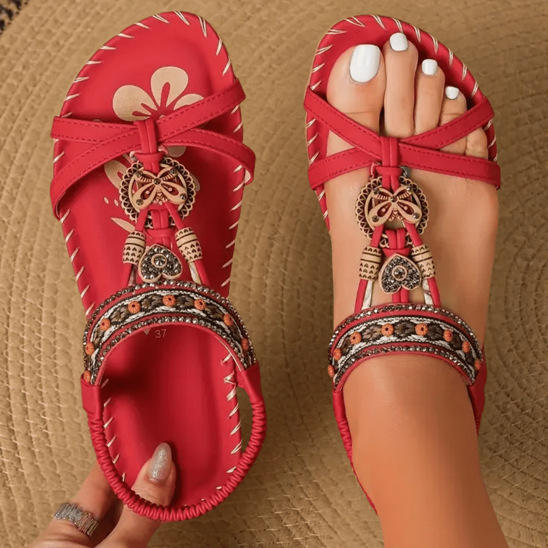 Simone | Sandales Confortables Style Ibiza
