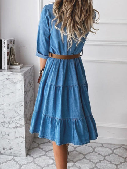 Robe Chiara en Jean Casual Chic
