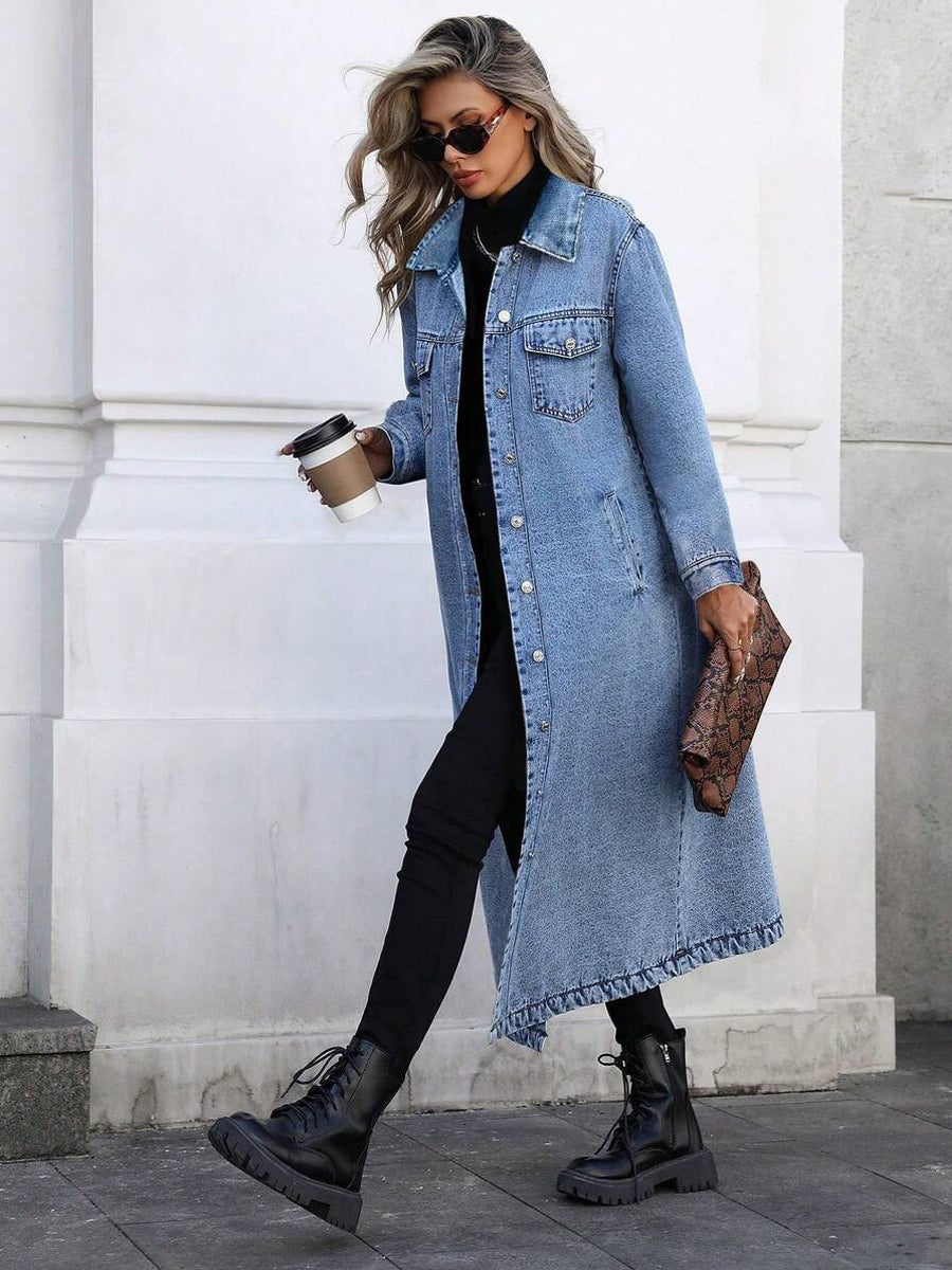 Veste Anouk en Jean Longue