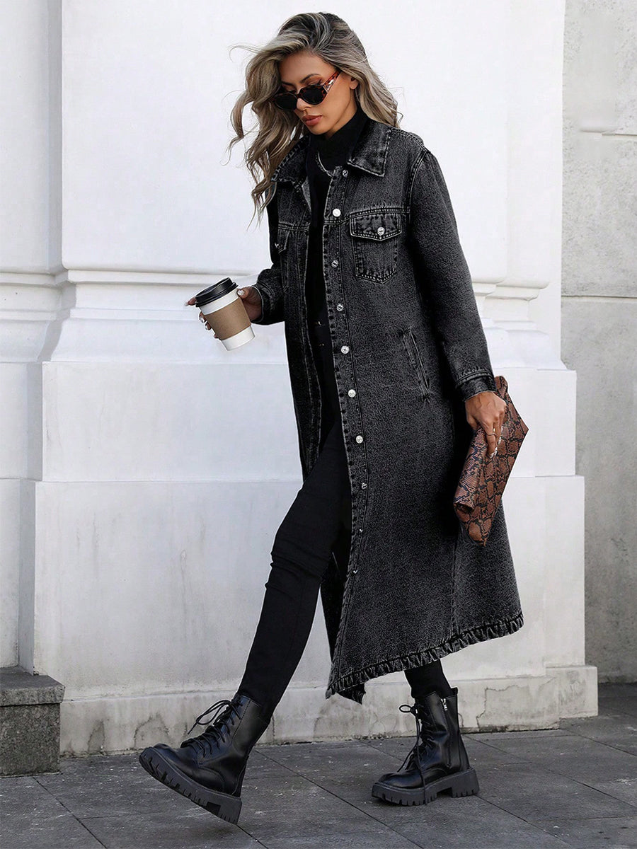 Veste Anouk en Jean Longue