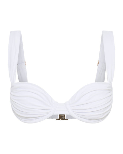 Top de bikini SIENNA Blanc