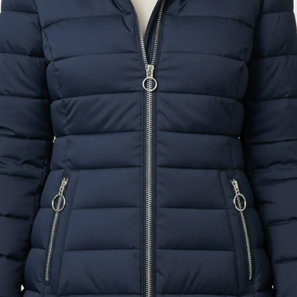 Verena | Manteau d'Hiver Matelassé à Capuche